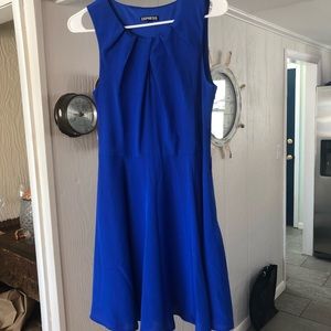 Express Royal Blue dress